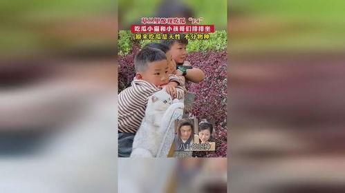 猫和小朋友吃瓜视频,猫咪与小朋友欢乐吃瓜时光