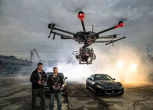 大疆无人机吃瓜事件视频,空中奇观引发热议